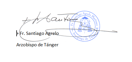 firma arzobispo tanger